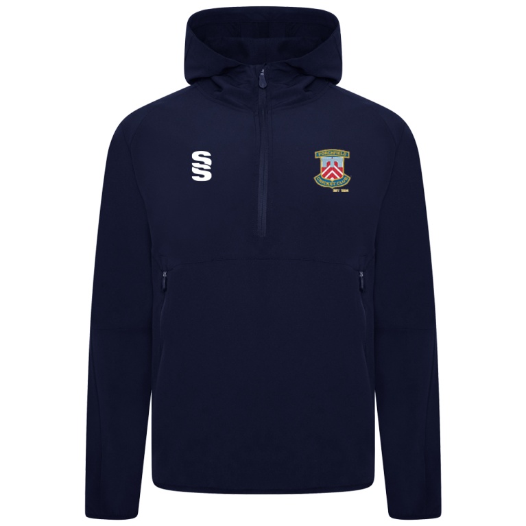 Dual Elite 1/4 Zip Hoody / Rain Jacket : Navy