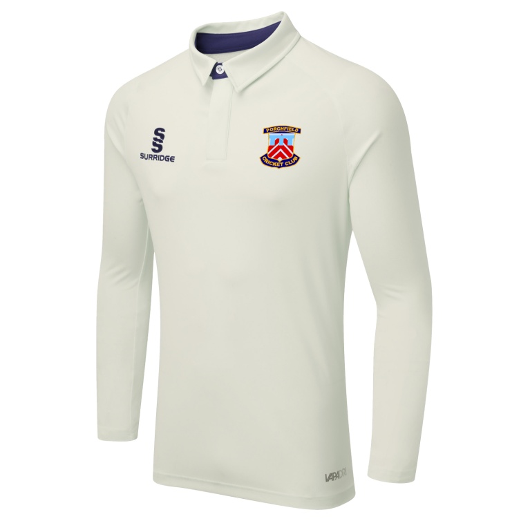 Porchfield CC - Long Sleeved Cricket Shirt